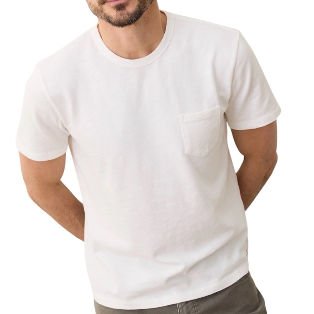 Marine Layer Classic Heavy Slub Pocket Tee Shirt